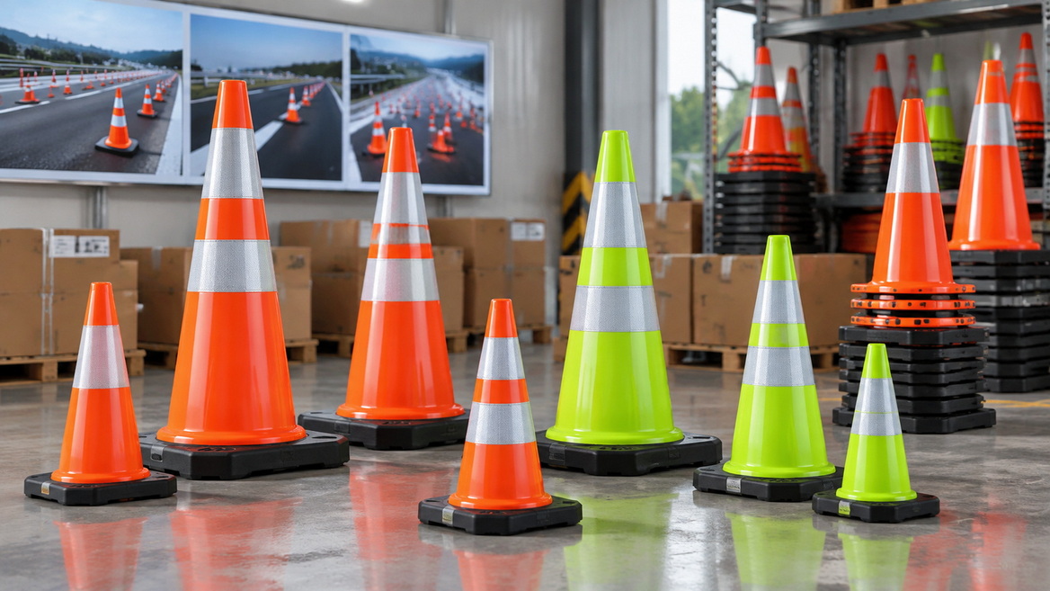 Gama de produtos de cone de tr&acirc;nsito personalizado.jpg